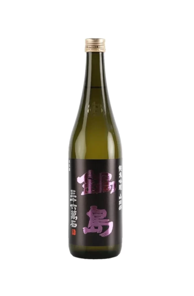 Nabeshima Junmai Ginjo Yamada Nishiki 720ml Packaging