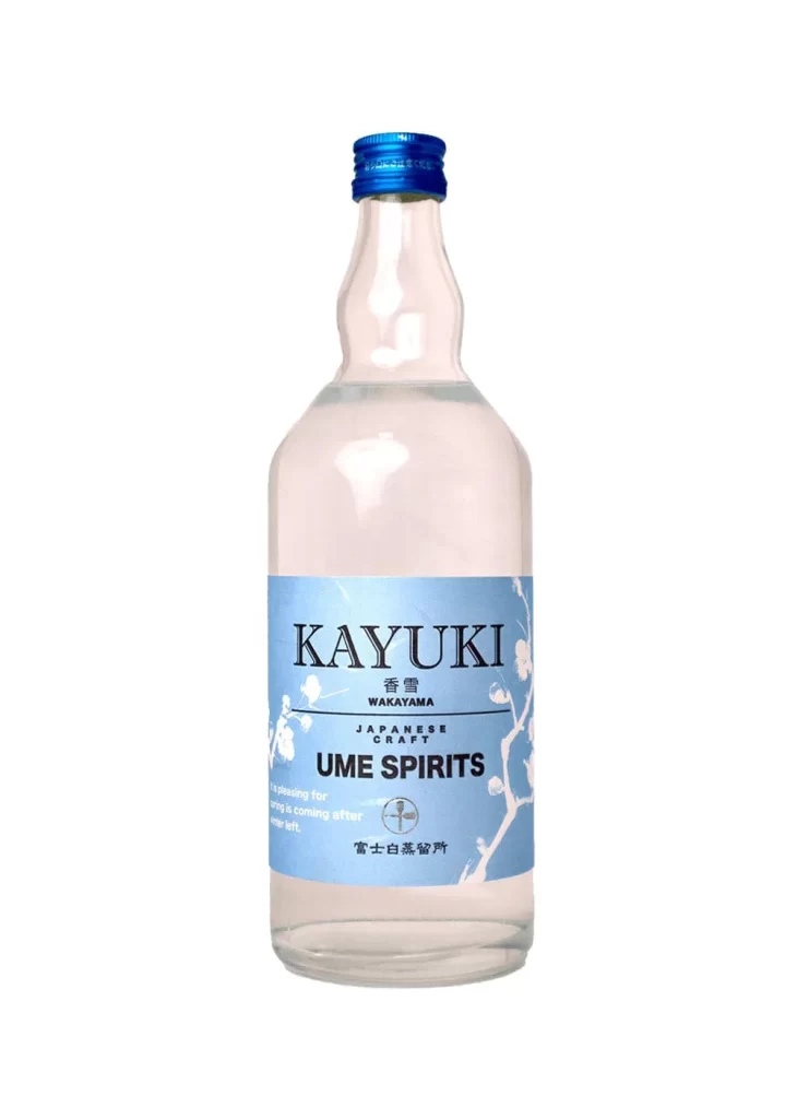 Nakano BC Japanese Craft UME SPIRITS KAYUKI 700ml Packaging