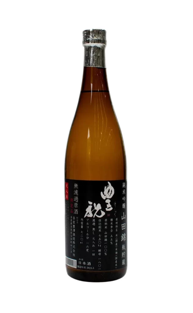 NaraToyosawa Junmai Ginjo Houshuku Yamadanishiki Muroka Genshu 720ml Packaging