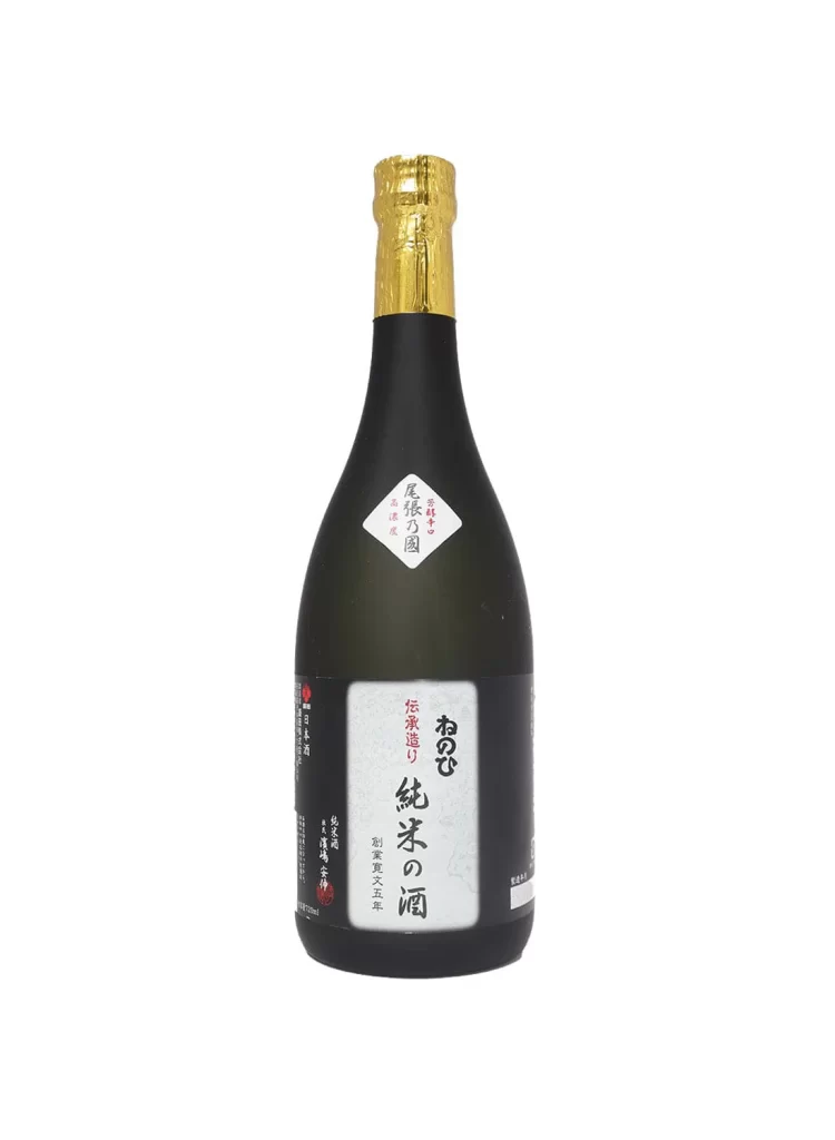 Nenohi Junmai no Sake 720ml Packaging