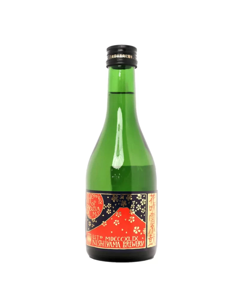 Nishiyama Kotsuzumi Junmai Ginjo Hana Fubuki 300ml Packaging
