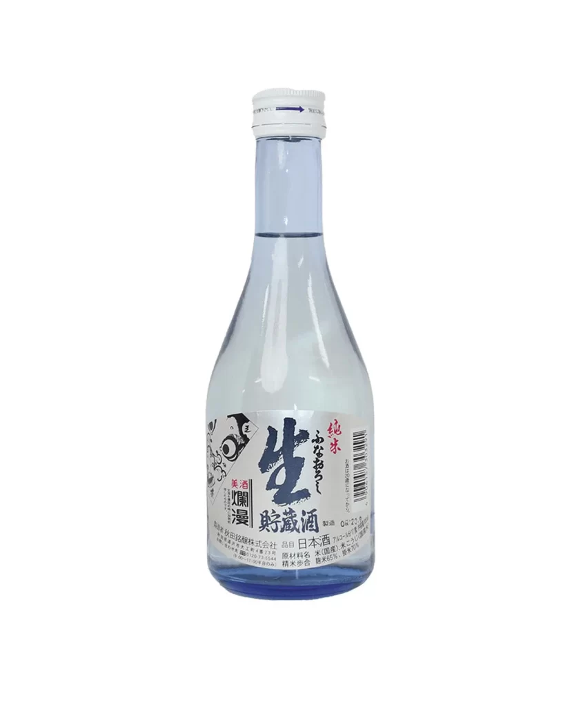 Ranman Funaoroshi Junmai Nama Chozoshu 300ml Packaging
