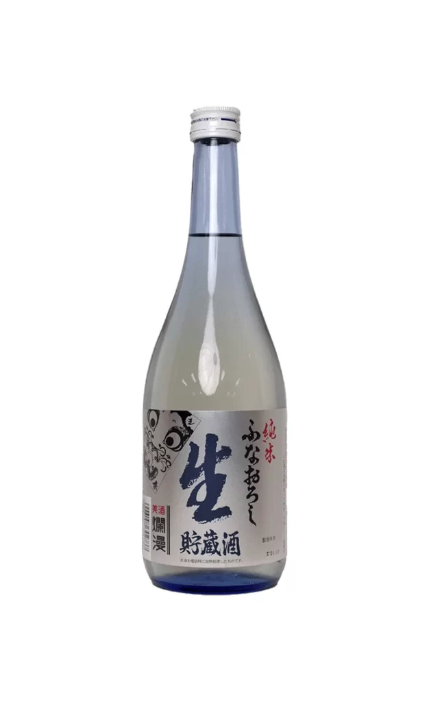Ranman Funaoroshi Junmai Nama Chozoshu 720ml Packaging
