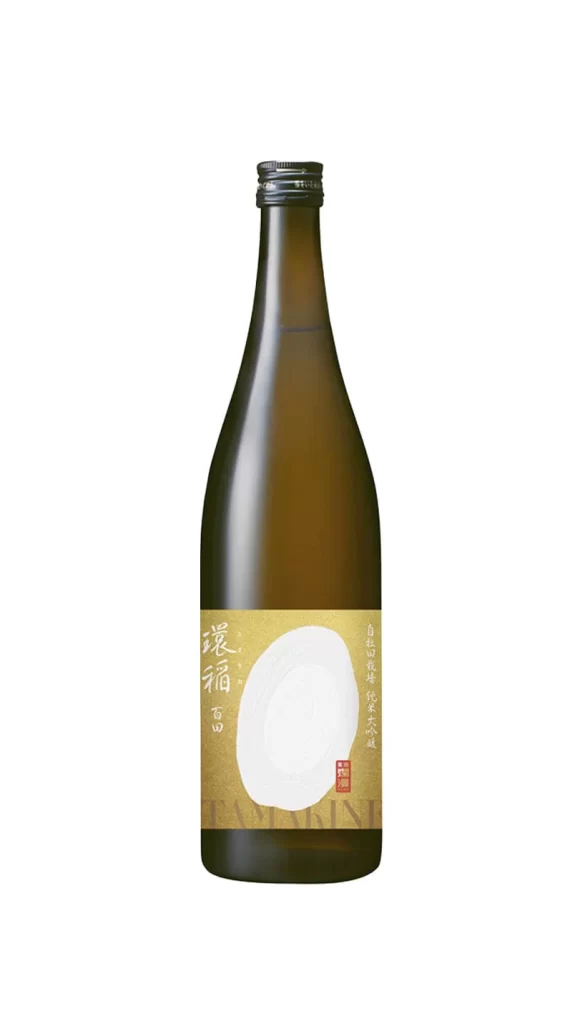 Ranman Junmai Daiginjo Tamakine Hyakuden 720ml Packaging