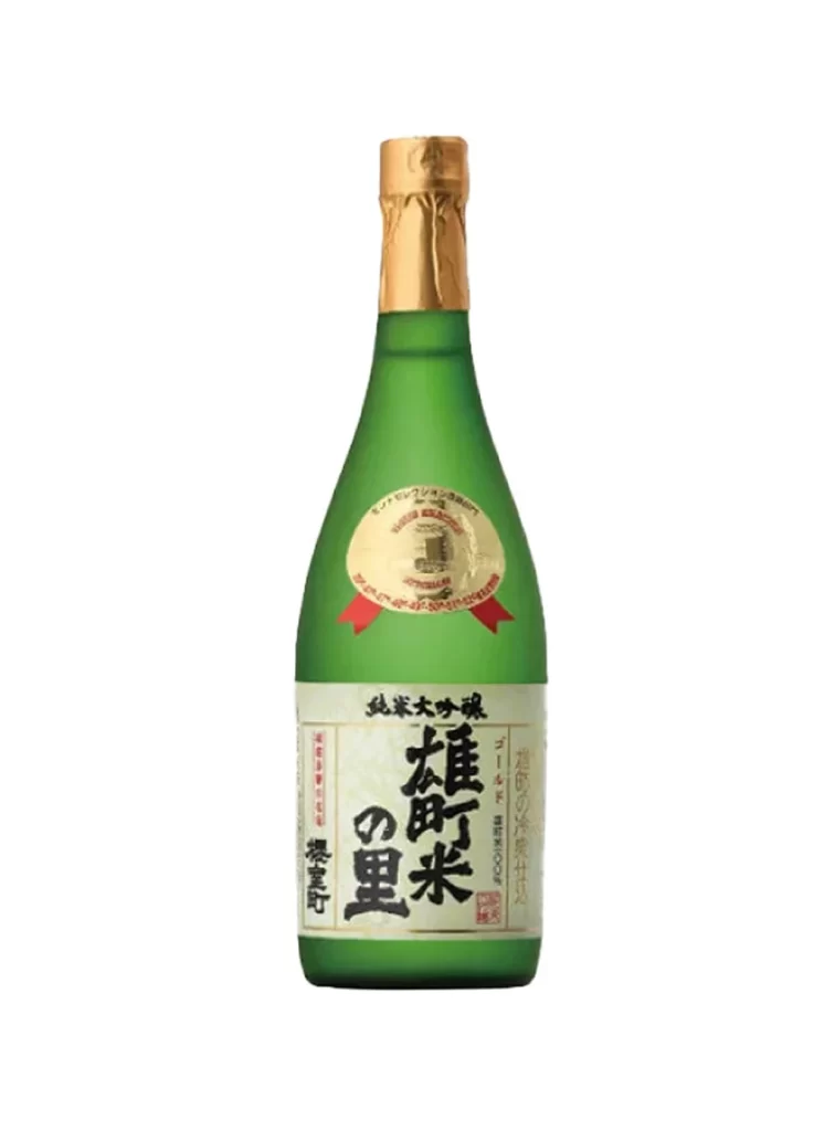 Sakura Muromachi Junmai Daiginjo Gold Omachimai no Sato 720ml Packaging