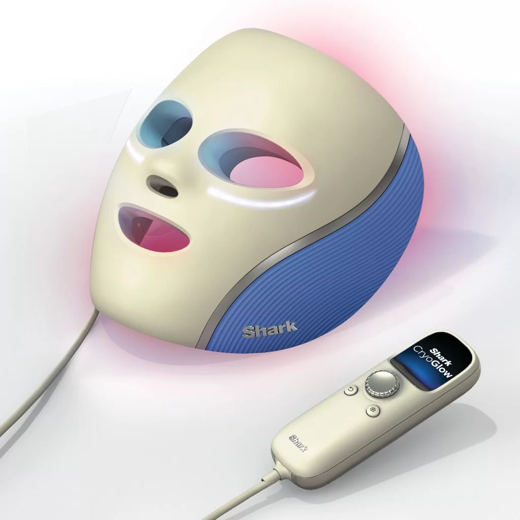 Shark CryoGlow LED Face Mask Detail View