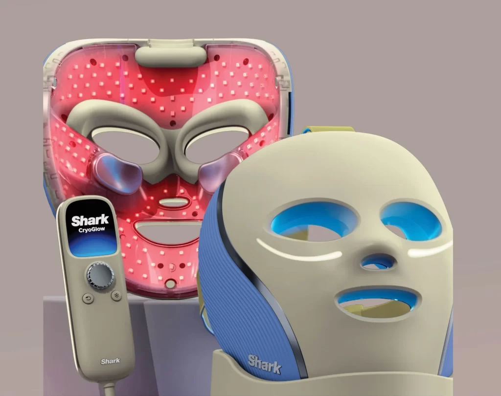 Shark CryoGlow LED Face Mask Product Photography