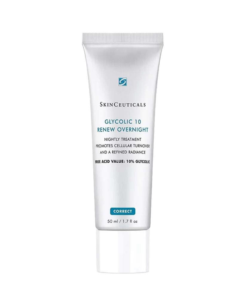 SkinCeuticals Glycolic 10 Renew Overnight Cream Bottle Front View