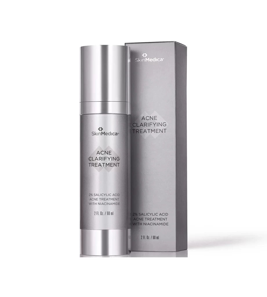 SkinMedica Acne Clarifying Treatment Serum Bottle Detail
