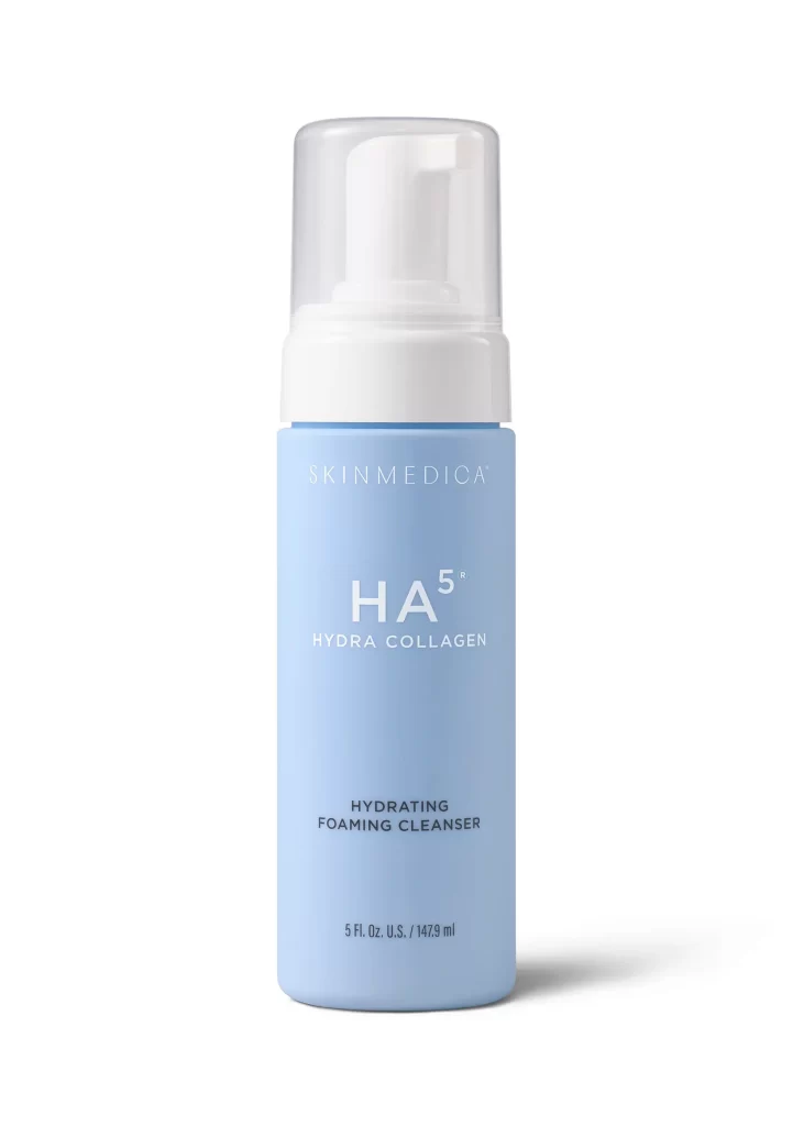 SkinMedica HA5 Hydra Collagen Hydrating Foaming Cleanser Bottle Front View