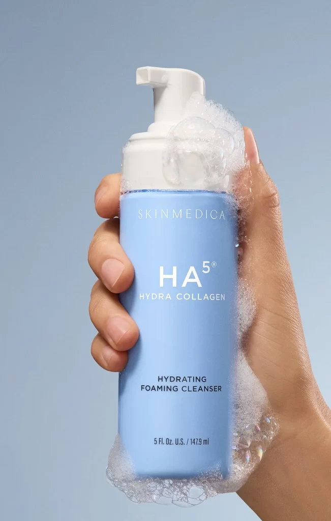 SkinMedica HA5 Hydra Collagen Foaming Cleanser Cap Detail