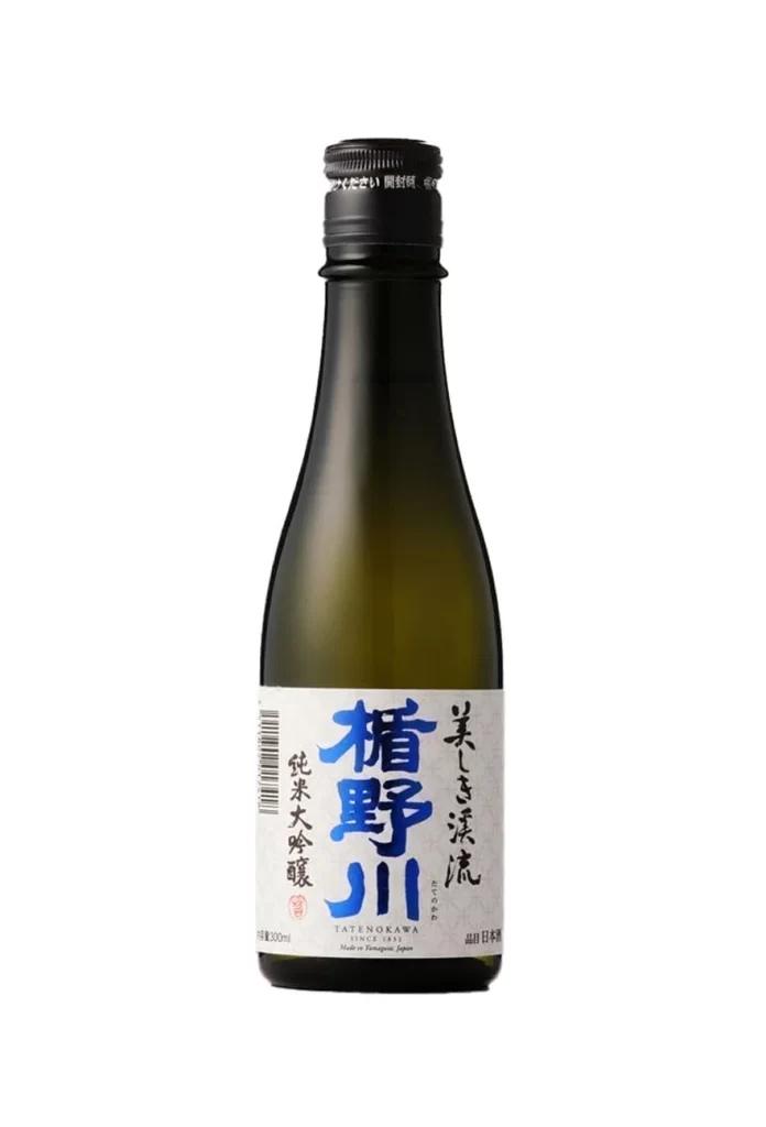 Tatenokawa Junmai Daiginjo Beautiful Mountain Stream 300ml Packaging