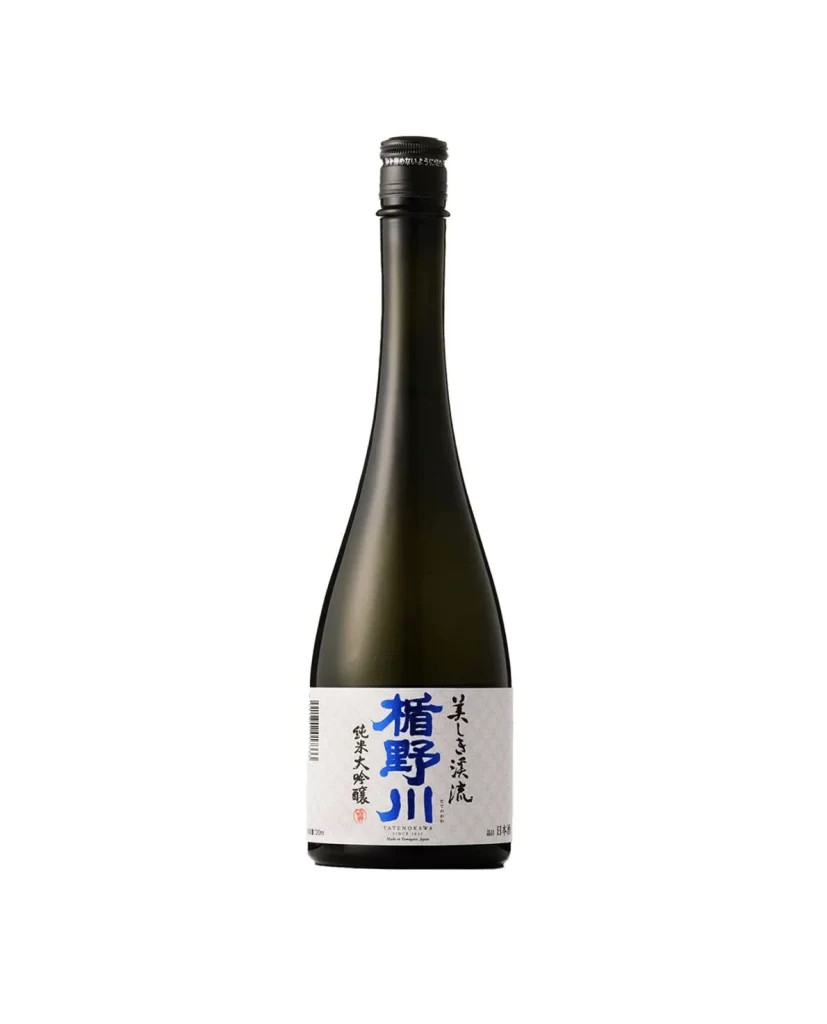 Tatenokawa Junmai Daiginjo Beautiful Mountain Stream 720ml Packaging