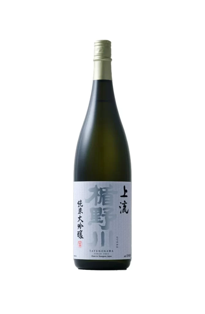 Tatenokawa Junmai Daiginjo JOURYU 1.8L Packaging