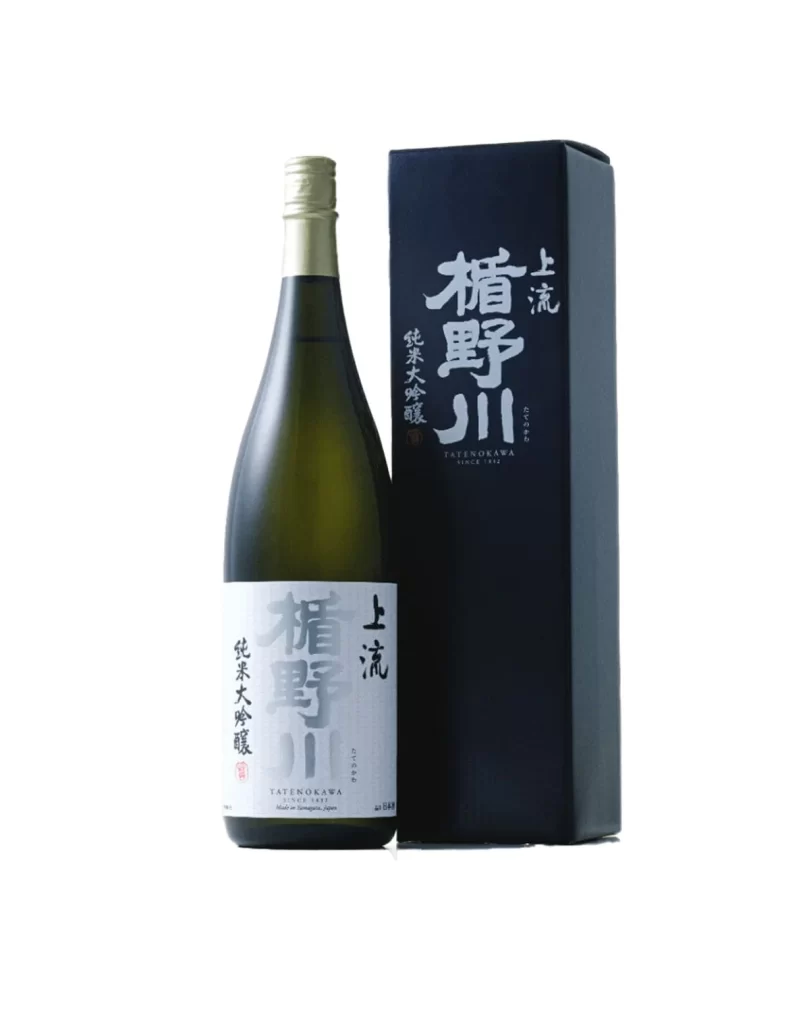 Tatenokawa Junmai Daiginjo JOURYU 1.8L Packaging