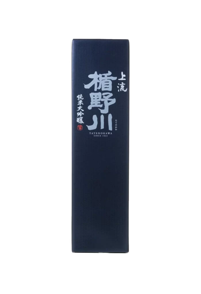 Tatenokawa Junmai Daiginjo JOURYU 1.8L Packaging