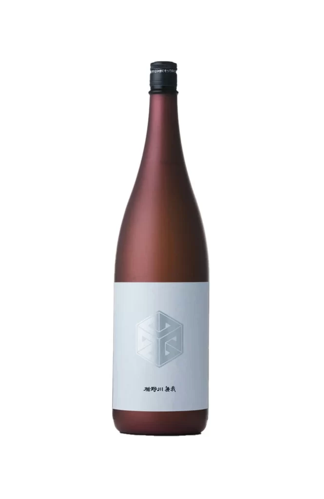Tatenokawa Junmai Daiginjo MUGA Brown Bottle 1.8L Packaging