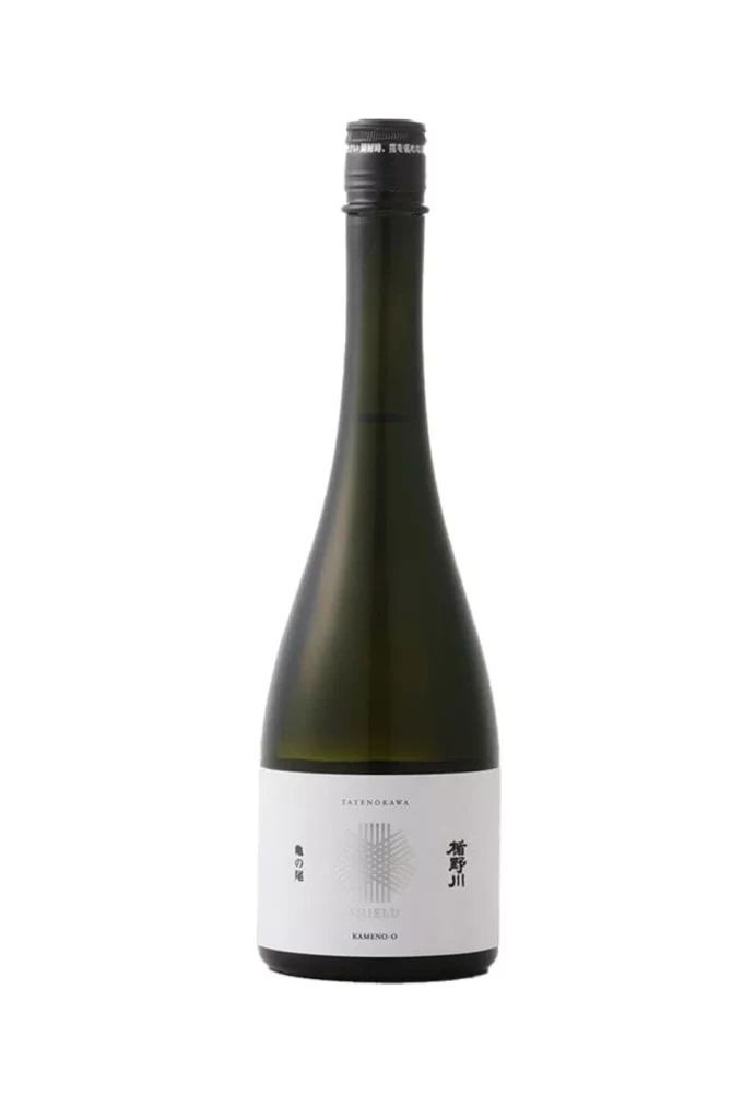 Tatenokawa Junmai Daiginjo SHIELD Kameno O 720ml Packaging