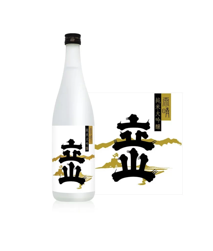 Tateyama Junmai Daiginjo Amaharashi 720ml Packaging