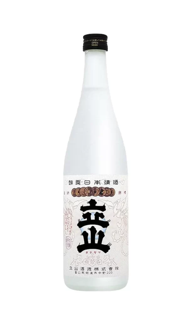 Tateyama Junmai Ginjo 720ml Packaging
