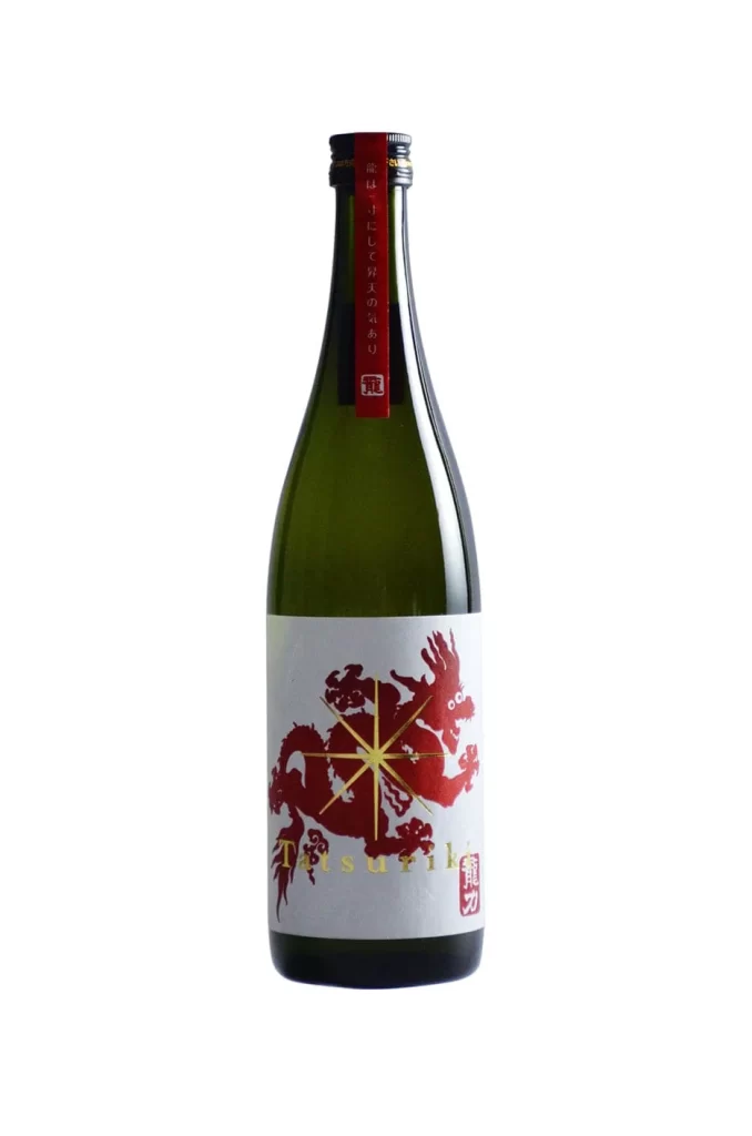 Tatsuriki Dragon Series Red Label 720ml Packaging