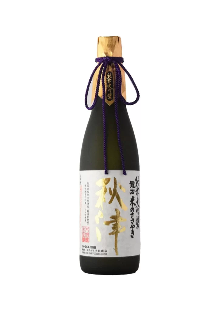 Tatsuriki Junmai Daiginjo AKITSU 720ml Packaging