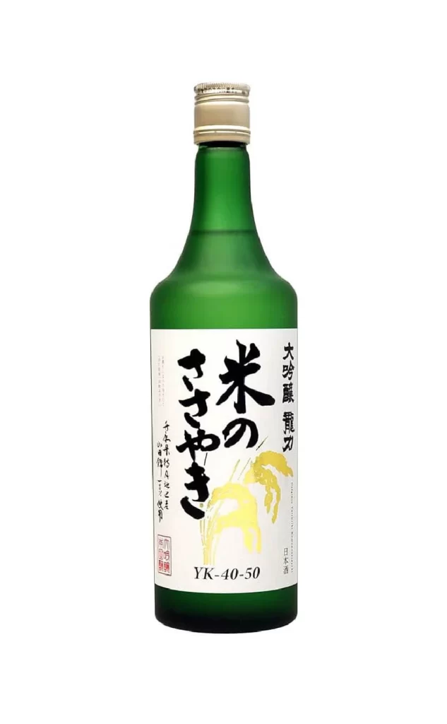 Tatsuriki Komeno Sasayaki Daiginjo 720ml Packaging