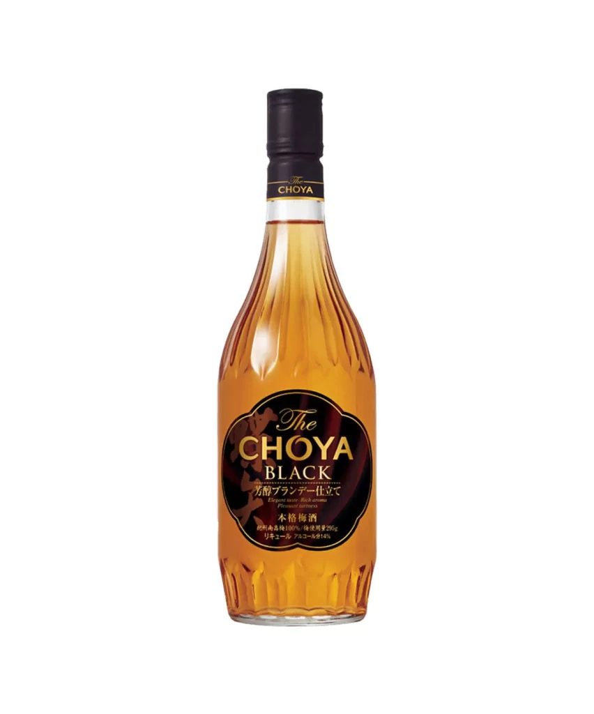 The CHOYA Black 700ml Packaging