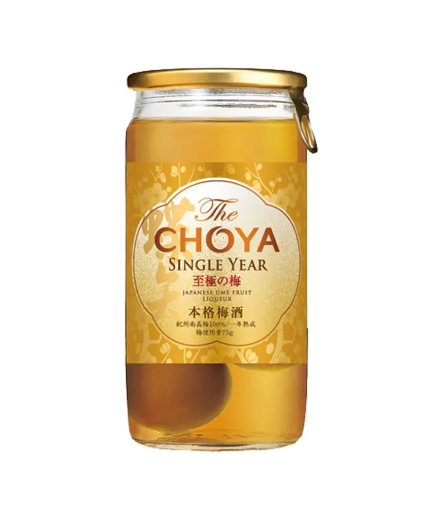 The Choya Golden Ume Fruit 160ml Packaging