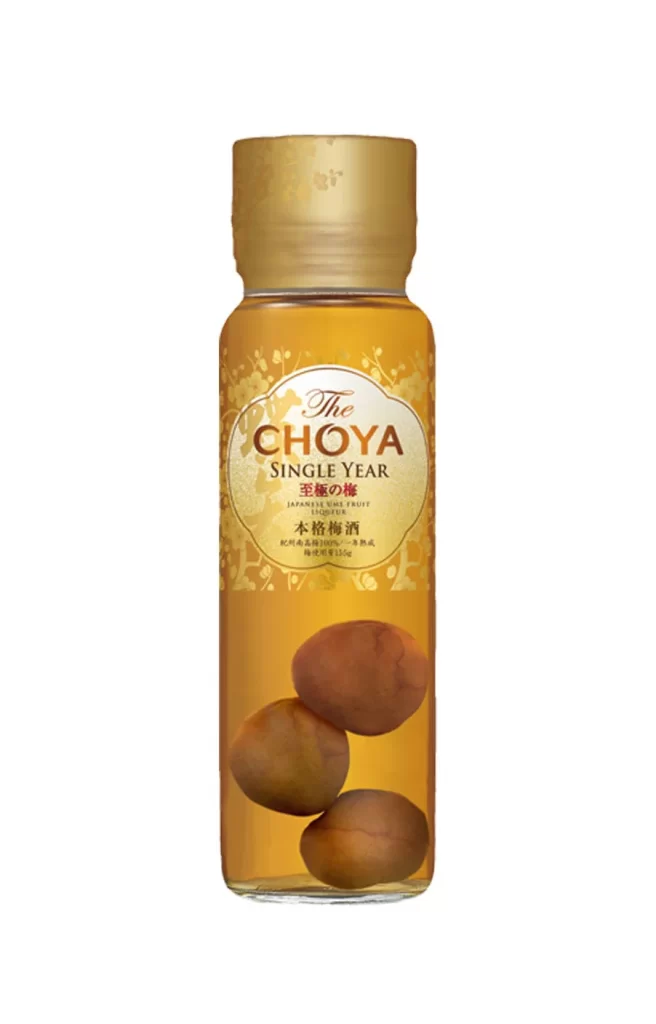 The Choya Golden Ume Fruit 325ml Packaging