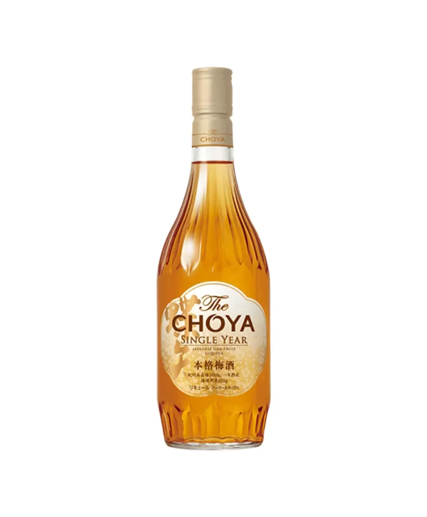 The Choya Single Year 700ml Packaging