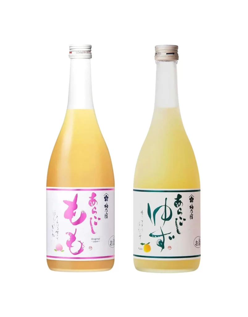 Top 2 Umenoyado Fruits Sake Pack Packaging