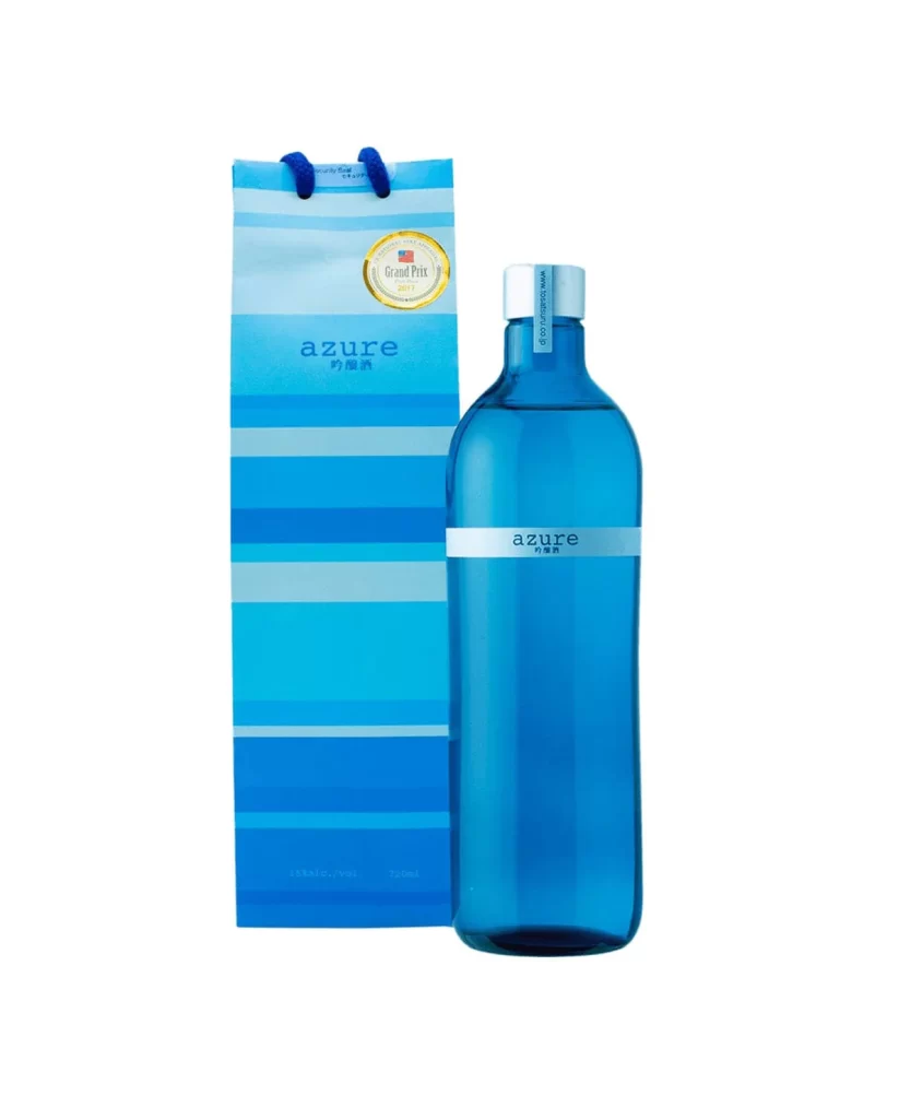 Tosatsuru GINJO AZURE 720ml Packaging