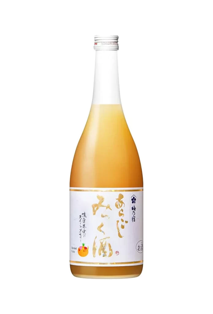 Umenoyado Aragoshi Fruits Mix 720ml Packaging