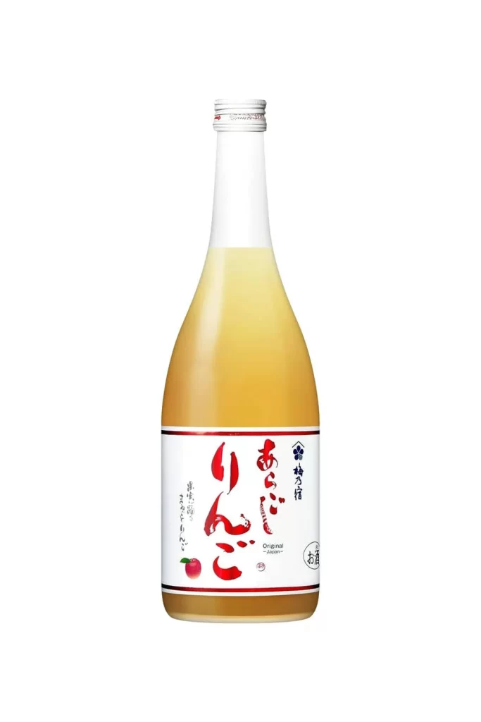Umenoyado Aragoshi Ringo (Apple) Liqueur 720ml Packaging