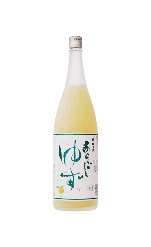 Umenoyado Aragoshi Yuzu Liqueur 1.8L Packaging