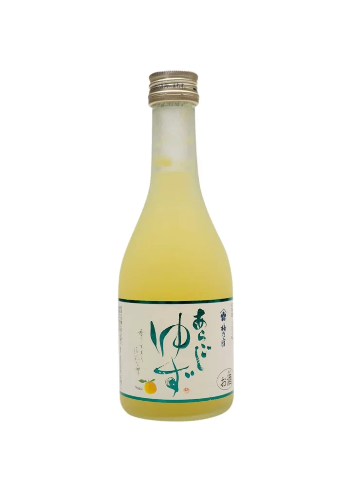 Umenoyado Aragoshi Yuzu Liqueur 300ml Packaging