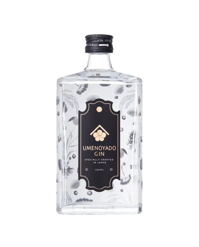 Umenoyado Craft Gin 750ml Packaging
