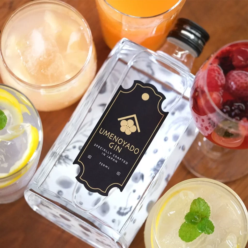 Umenoyado Craft Gin 750ml Packaging