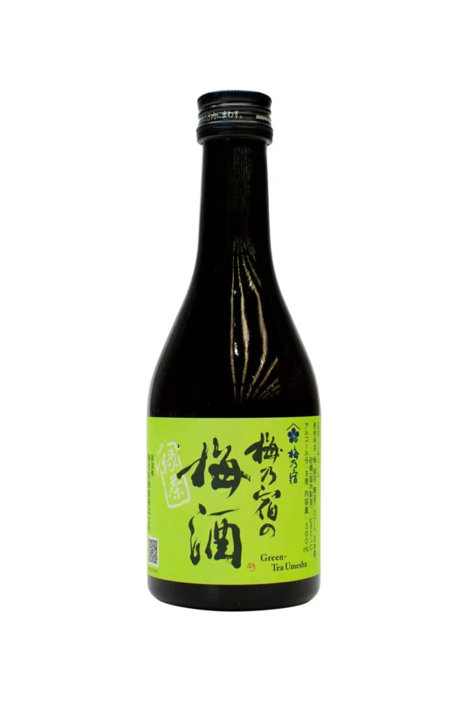 Umenoyado Green Tea Umeshu 300ml Packaging