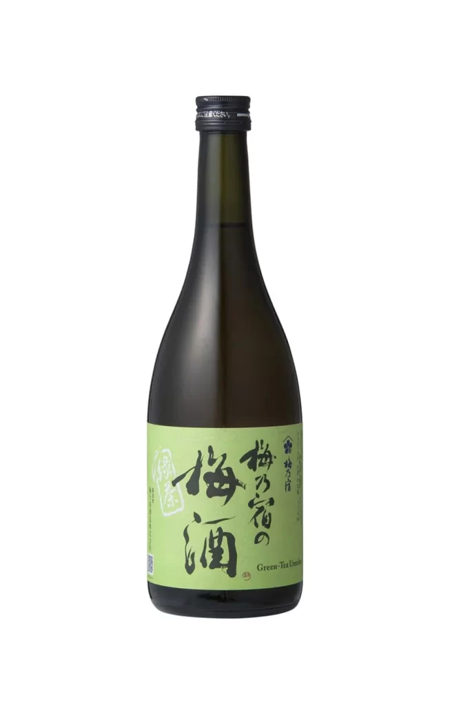 Umenoyado Green Tea Umeshu 720ml Packaging