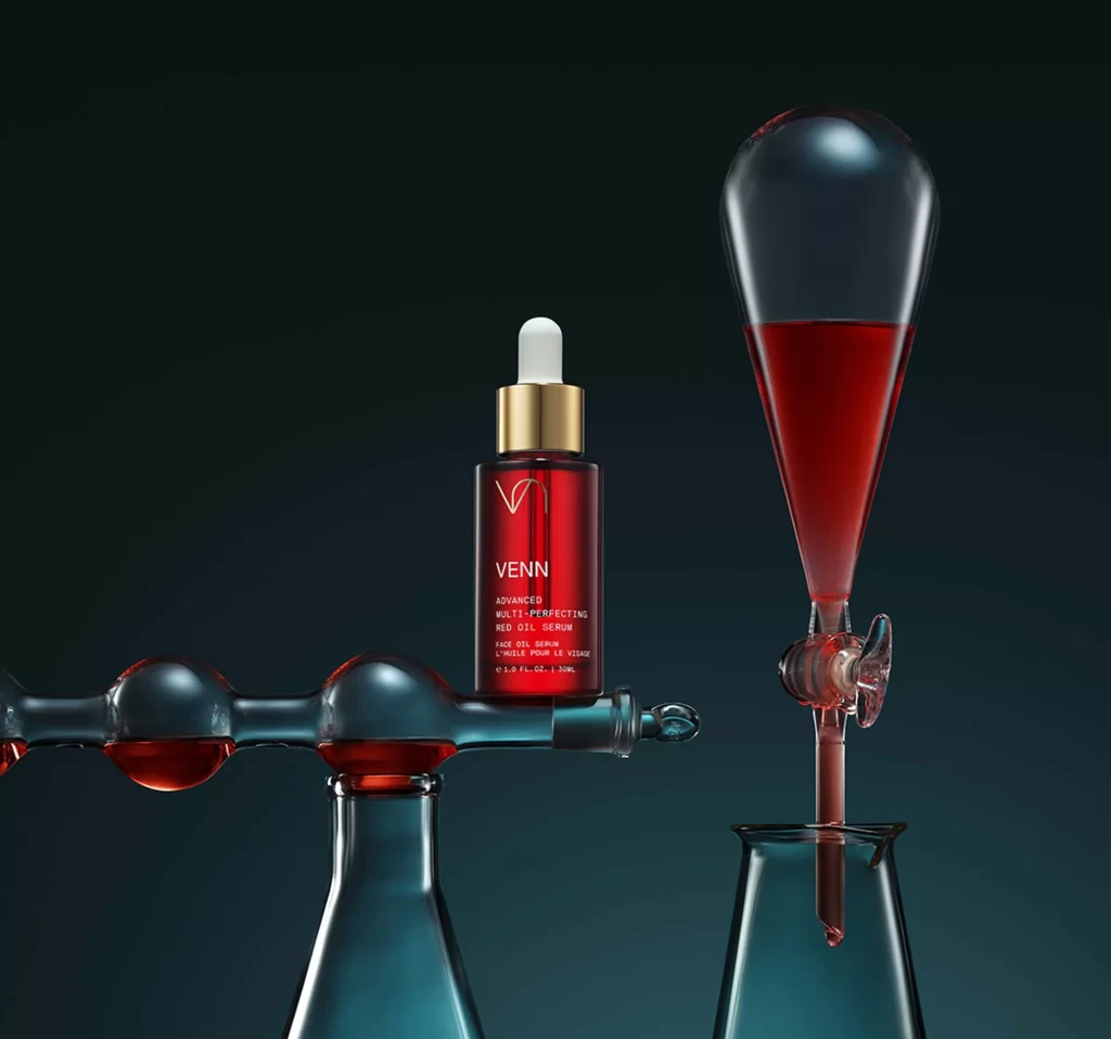 VENN Advanced Multi-Perfecting Red Oil Serum Composition