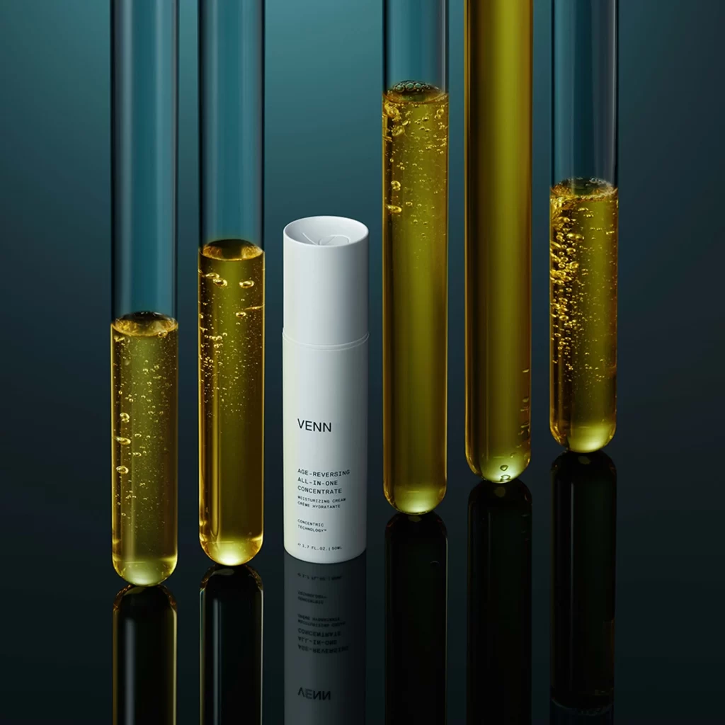 VENN Age-Reversing All-In-One Concentrate Bottle Detail