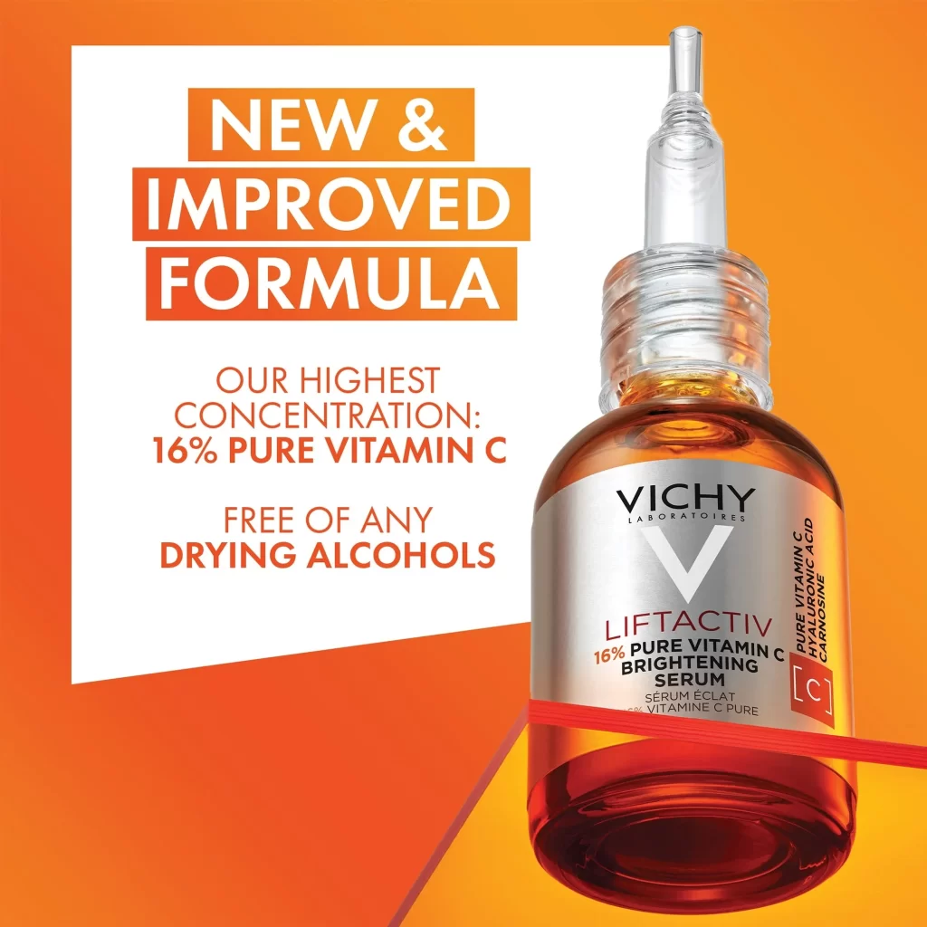 Vichy Liftactiv Vitamin C Brightening Serum Bottle Detail