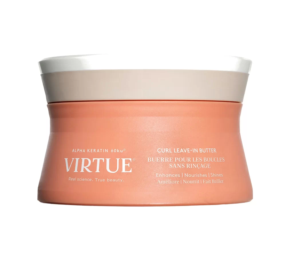 Virtue Curl Leave-In Butter 150ml Jar Front View