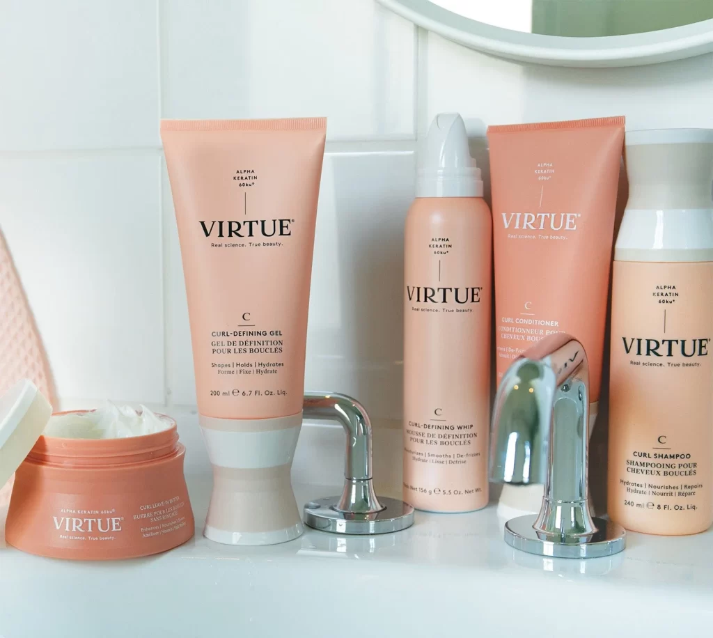 Virtue Curl Leave-In Butter Jar Composition