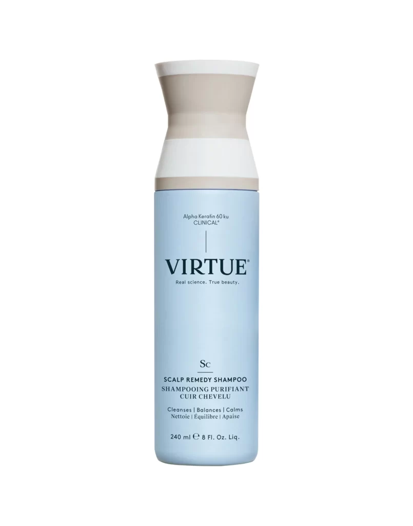 Virtue Scalp Remedy Shampoo 240ml Bottle Front View