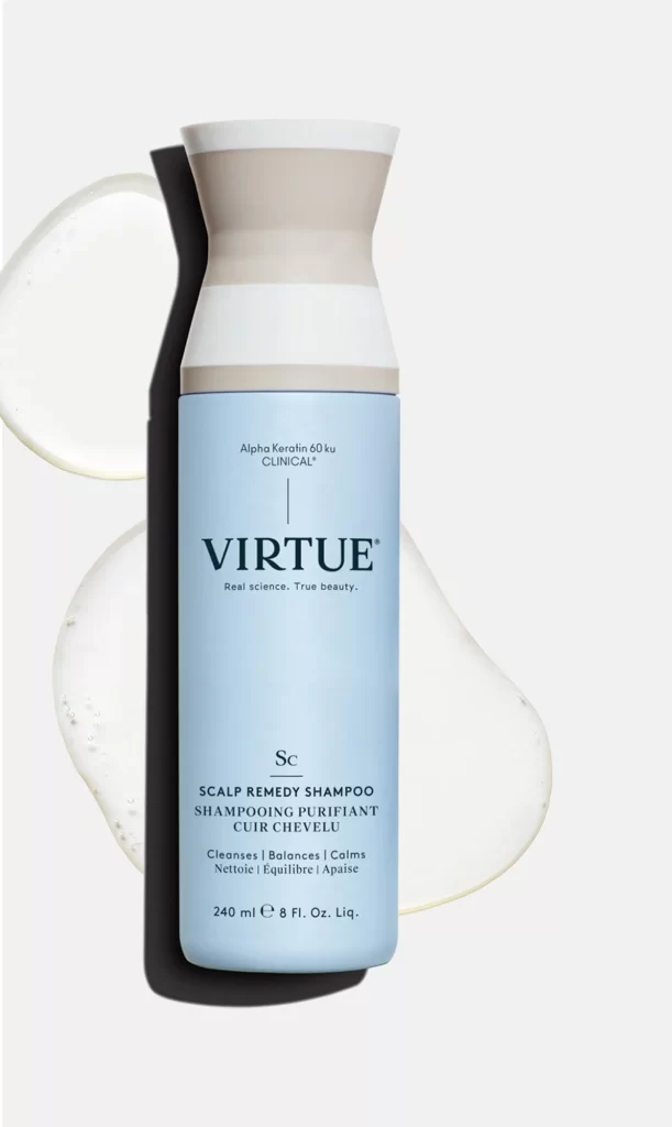 Virtue Scalp Remedy Shampoo Bottle Detail