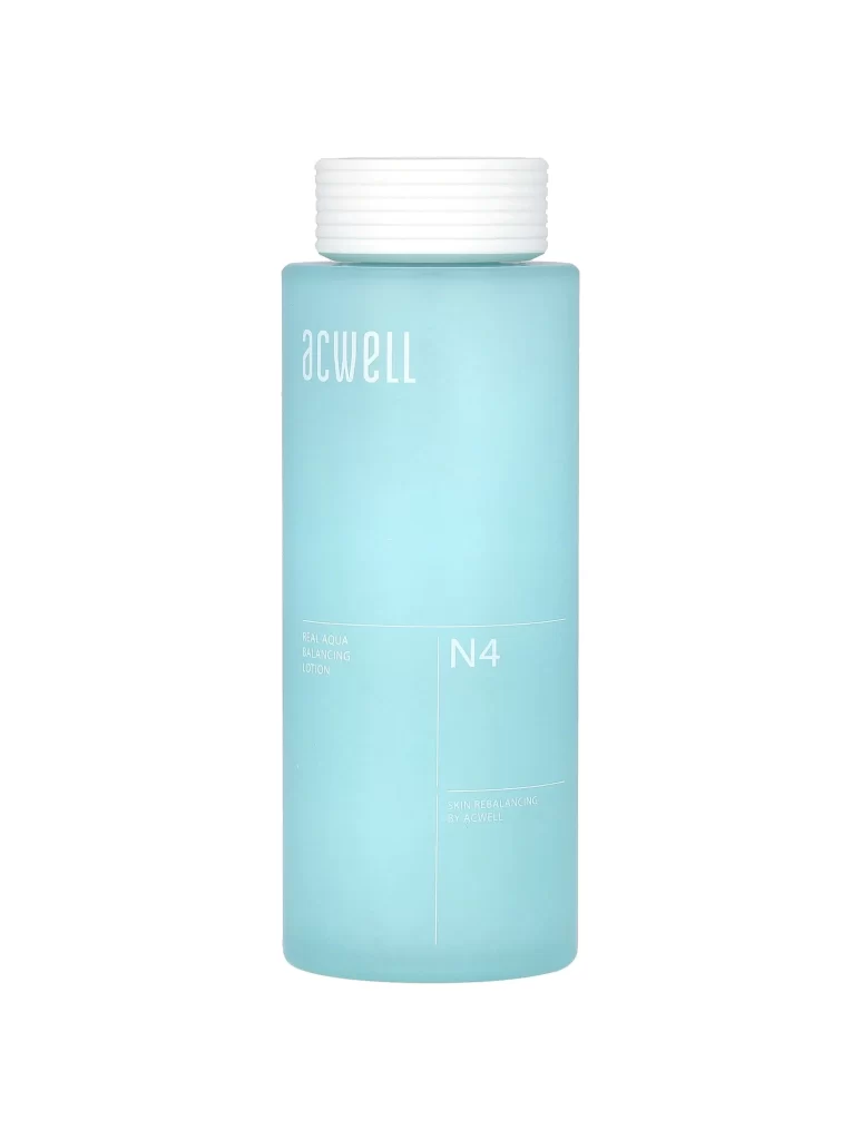 Acwell Real Aqua Balancing Lotion N4 4.73 fl oz 140 ml Packaging