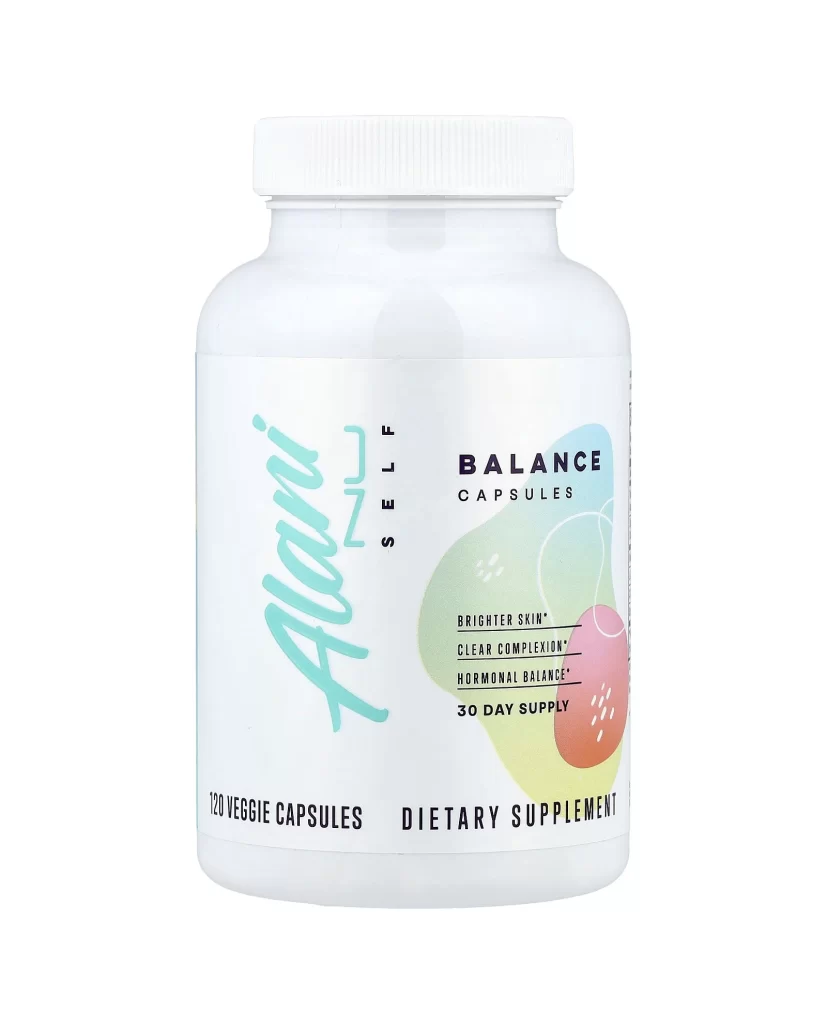 Alani Nu Self Balance 120 Veggie Capsules Packaging